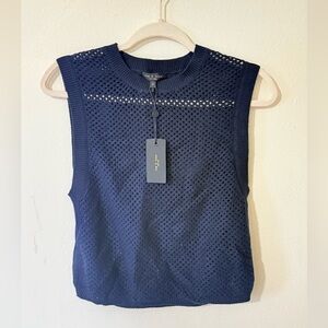 Rag & Bone Deep Blue Knit Top